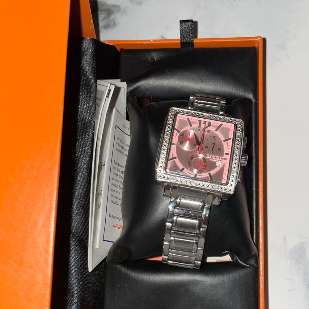 Stuhrling watch needs battery
